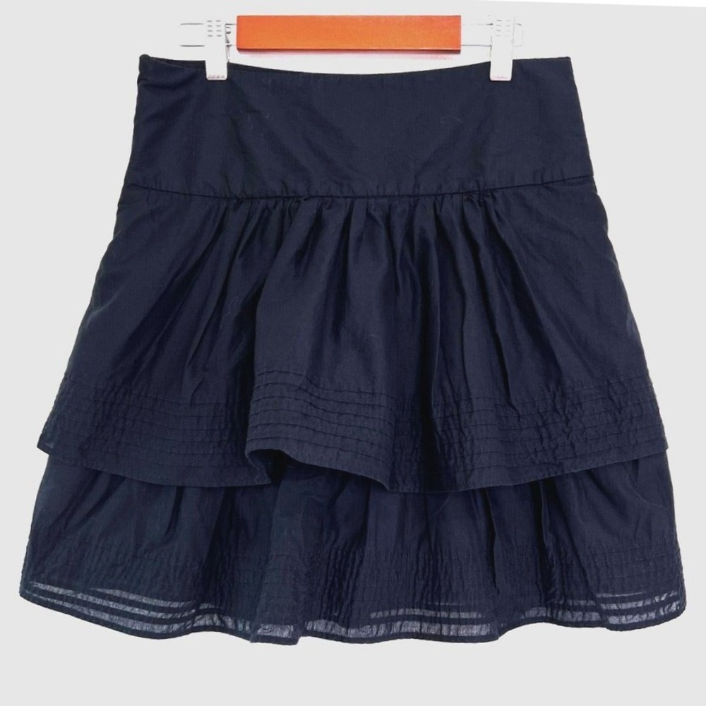 Banana Republic Mini Skirt Ruffle Flowy Size 0 Y2K Summercore Mean Girls 90's